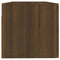 vidaXL Wall Cabinet Brown Oak 100x36.5x35 cm Engineered Wood