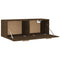 vidaXL Wall Cabinet Brown Oak 100x36.5x35 cm Engineered Wood