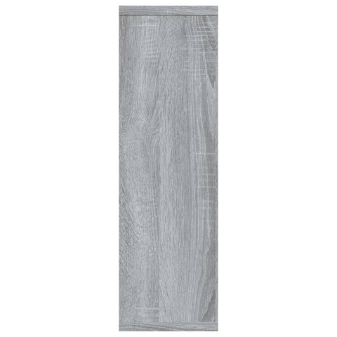 vidaXL Wall Shelf Grey Sonoma 85x16x52.5 cm Engineered Wood