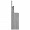 vidaXL Dressing Table with LED Grey Sonoma 86.5x35x136 cm