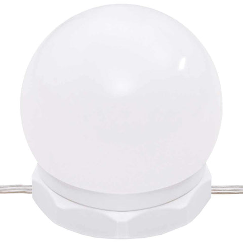 vidaXL Dressing Table with LED Brown Oak 86.5x35x136 cm