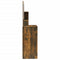vidaXL Dressing Table with Mirror Smoked Oak 86.5x35x136 cm