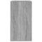 vidaXL Cosmetic Cabinet Grey Sonoma 80x40x75 cm Engineered Wood