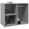 vidaXL Dressing Cabinet Grey Sonoma 80x40x65 cm Engineered Wood