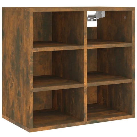 vidaXL Shoe Cabinet Smoked Oak 52.5x30x50 cm
