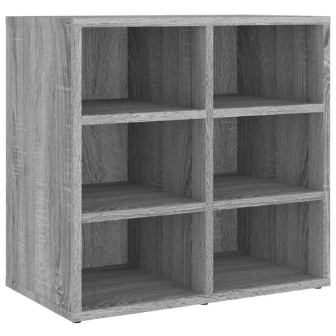 vidaXL Shoe Cabinet Grey Sonoma 52.5x30x50 cm