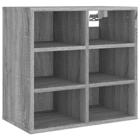 vidaXL Shoe Cabinet Grey Sonoma 52.5x30x50 cm