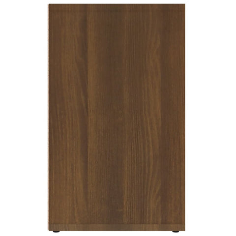 vidaXL Shoe Cabinet Brown Oak 52.5x30x50 cm