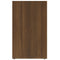 vidaXL Shoe Cabinet Brown Oak 52.5x30x50 cm
