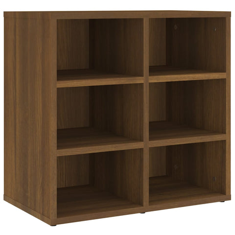 vidaXL Shoe Cabinets 2 pcs Brown Oak 52.5x30x50 cm