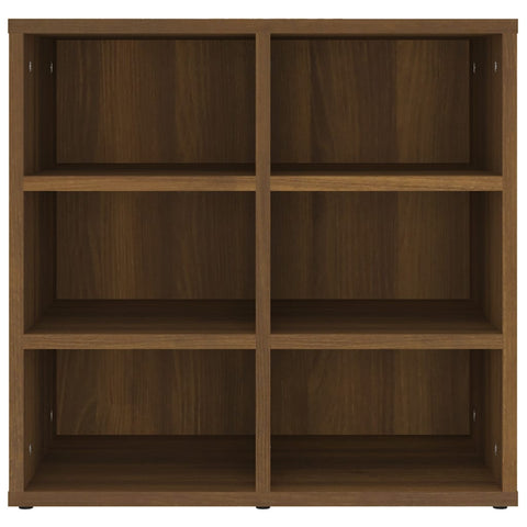 vidaXL Shoe Cabinets 2 pcs Brown Oak 52.5x30x50 cm
