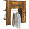 vidaXL Hallway Cabinet Smoked Oak 97.5x37x99 cm Engineered Wood