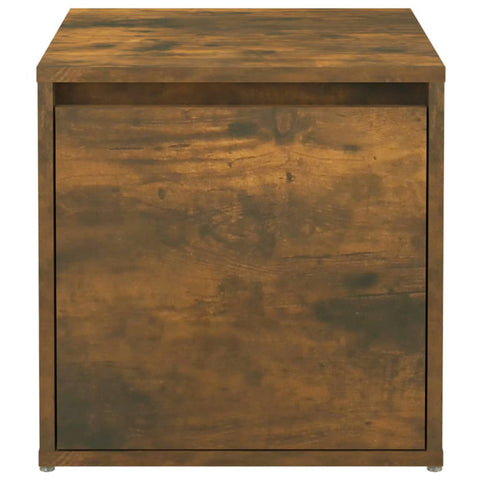 vidaXL Box Drawer Smoked Oak 40.5x40x40 cm Engineered Wood