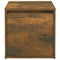 vidaXL Box Drawer Smoked Oak 40.5x40x40 cm Engineered Wood
