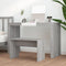 vidaXL Dressing Stool Grey Sonoma 70x35x45 cm Engineered Wood