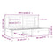 vidaXL Day Bed without Mattress 90x200 cm Solid Wood Pine