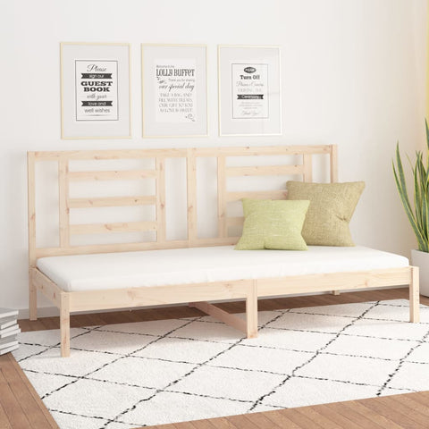 vidaXL Day Bed without Mattress 90x200 cm Solid Wood Pine