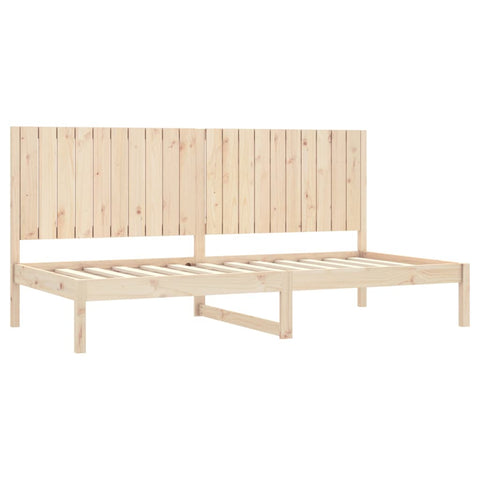vidaXL Day Bed without Mattress 90x200 cm Solid Wood Pine