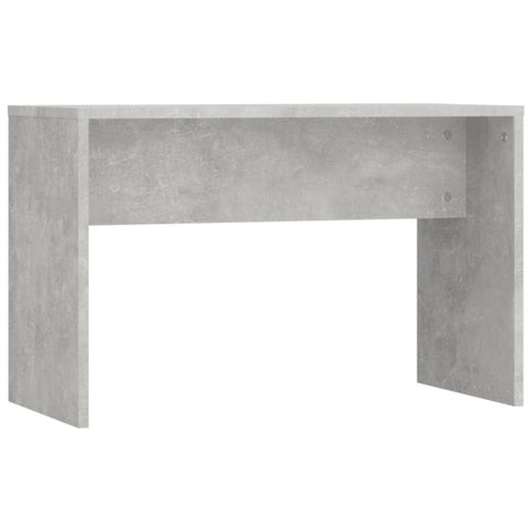 vidaXL Dressing Table Set with LED Concrete Grey Engineered Wood
