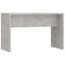 vidaXL Dressing Table Set with LED Concrete Grey Engineered Wood