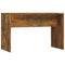 vidaXL Dressing Table Set with LED Smoked Oak Engineered Wood