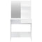 vidaXL Dressing Table Set White 74.5x40x141 cm
