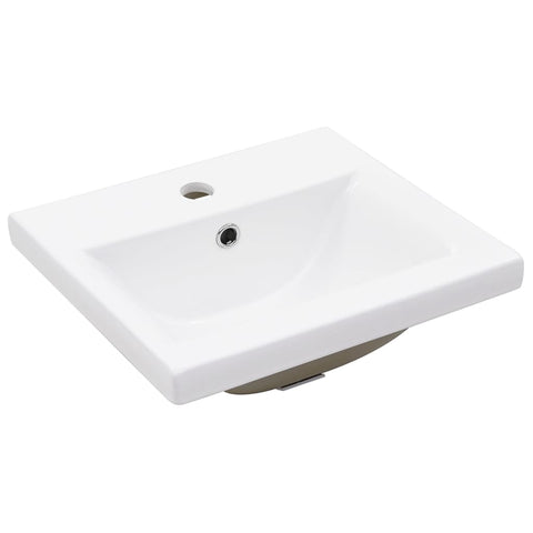 vidaXL Sink Cabinet with Built-in Basin Grey Sonoma Engineered Wood