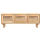 vidaXL Coffee Table Brown 80x40x30 cm Engineered Wood&Solid Wood Pine
