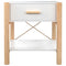 vidaXL Bedside Tables 2pcs White 42x38x45 cm Engineered Wood