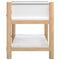 vidaXL Bedside Tables 2pcs White 42x38x45 cm Engineered Wood