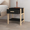 vidaXL Bedside Tables 2pcs Black 42x38x45 cm Engineered Wood