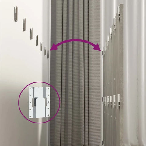 vidaXL Bed Headboard with Cabinets Concrete Grey Engineered Wood