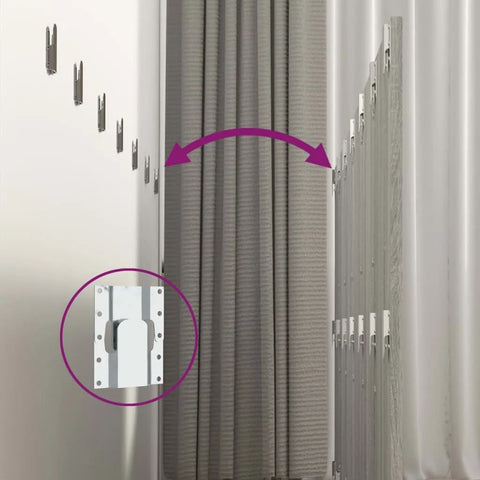 vidaXL Bed Headboard with Cabinets Grey Sonoma Engineered Wood