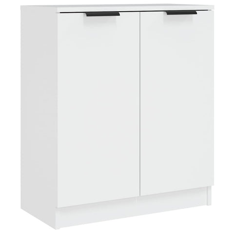 vidaXL 3 Piece Sideboards White Engineered Wood