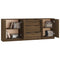 vidaXL 3 Piece Sideboards Brown Oak Engineered Wood