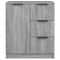 vidaXL Sideboards 2 pcs Grey Sonoma 60x30x70 cm Engineered Wood