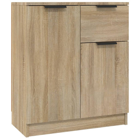 vidaXL Sideboards 2 pcs Sonoma Oak 60x30x70 cm Engineered Wood