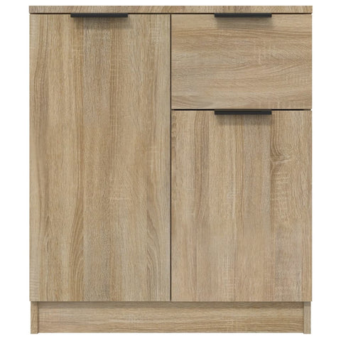 vidaXL Sideboards 2 pcs Sonoma Oak 60x30x70 cm Engineered Wood
