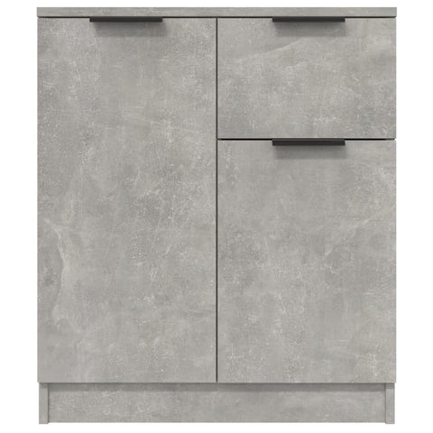 vidaXL Sideboards 2 pcs Concrete Grey 60x30x70 cm Engineered Wood