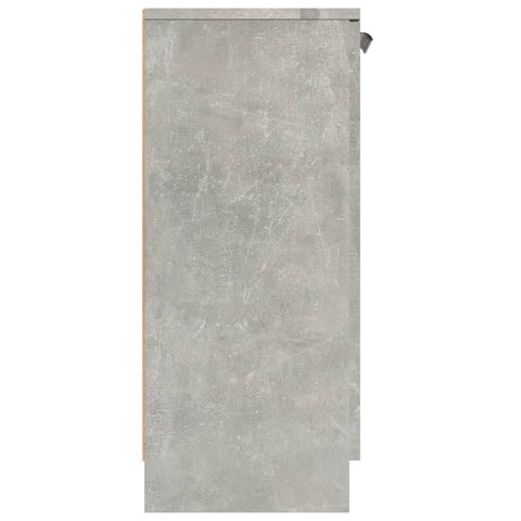 vidaXL Sideboards 2 pcs Concrete Grey 60x30x70 cm Engineered Wood