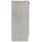 vidaXL Sideboards 2 pcs Concrete Grey 60x30x70 cm Engineered Wood