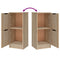 vidaXL Sideboards 3 pcs Sonoma Oak Engineered Wood