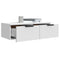 vidaXL Wall Cabinets 2 pcs White 68x30x20 cm Engineered Wood