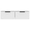 vidaXL Wall Cabinets 2 pcs White 68x30x20 cm Engineered Wood