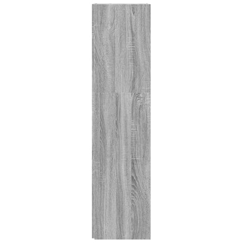 vidaXL Corner Cabinet Grey Sonoma 33x33x132 cm Engineered Wood