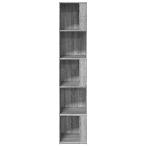 vidaXL Corner Cabinet Grey Sonoma 33x33x164.5 cm Engineered Wood