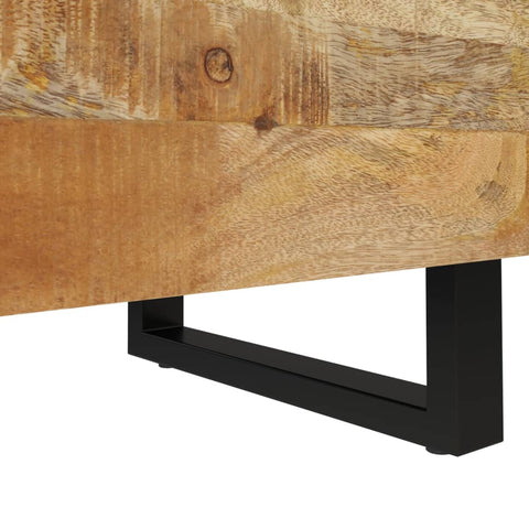 vidaXL Bedside Cabinet 40x33x46 cm Solid Wood Mango