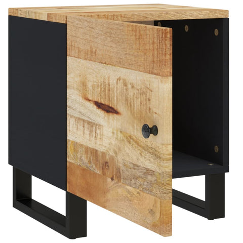 vidaXL Bedside Cabinet 40x33x46 cm Solid Wood Mango