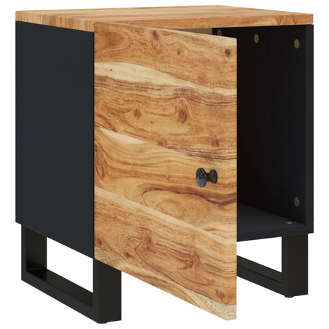 vidaXL Bedside Cabinet 40x33x46 cm Solid Wood Acacia