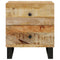 vidaXL Bedside Cabinets 2 pcs 40x33x46 cm Solid Wood Mango